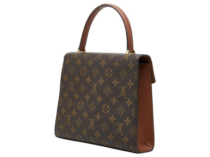 Bolso Louis Vuitton Monogram Malesherbes Castaño - vista 2