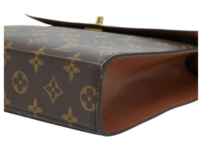 Bolso Louis Vuitton Monogram Malesherbes Castaño - vista 4