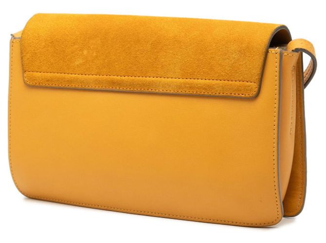 Borsa a tracolla Chloé Faye Giallo - vista 2
