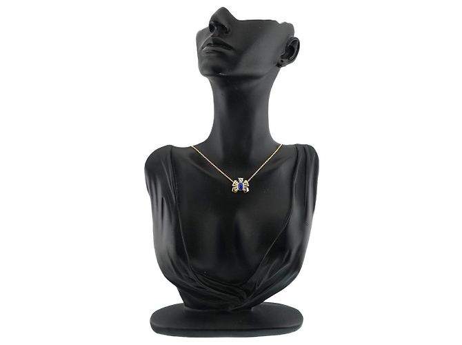 Collana Christian Dior in Lapislazzuli e Diamanti - vista 7