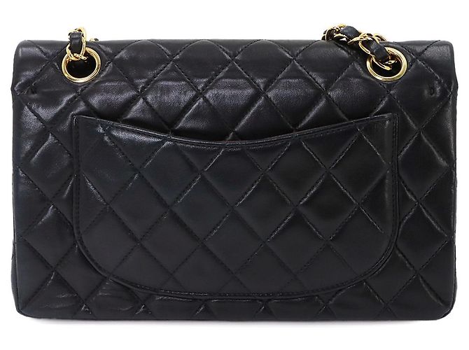 Chanel Matelassé Schultertasche mit Kette Schwarz - Ansicht 3