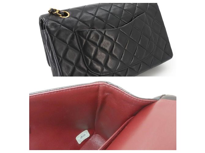 Borsa a tracolla con catena Chanel Matelasse 25 Nero - vista 9