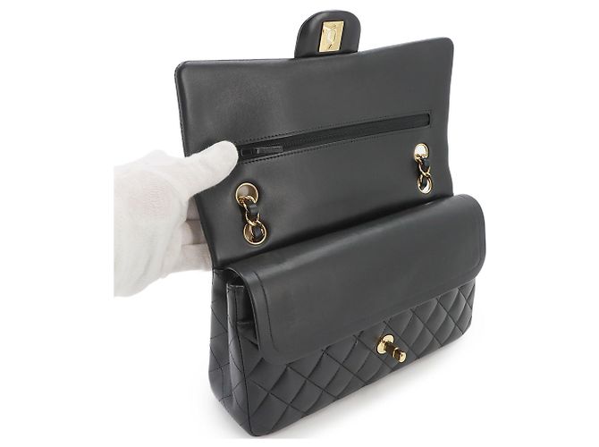 Borsa a spalla Chanel Matelassé con catena Nero - vista 7