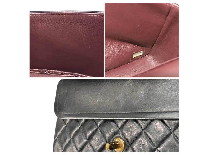 Borsa a spalla Chanel Matelassé con catena Nero - vista 9