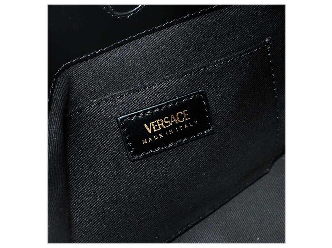 Borsa a tracolla Versace Medusa Small Chain Nero - vista 8