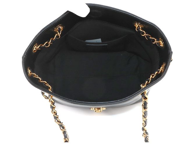 Borsa a spalla piccola con catena Medusa di Versace Nero - vista 7
