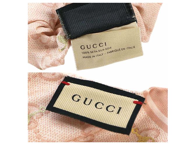 Gucci GG Seiden-Haargummiset Pink - Ansicht 6