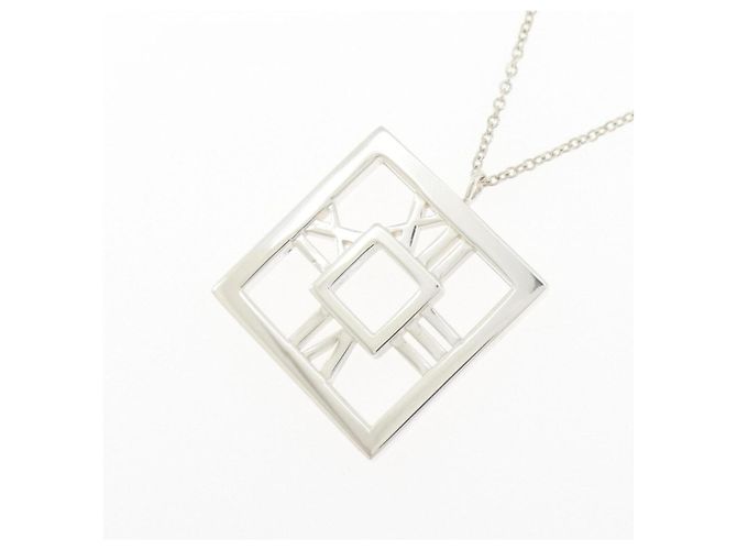 Autre Marque Tiffany & Co. Atlas Square Halskette - Ansicht 3