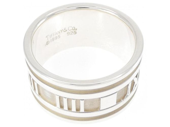 Autre Marque Anello Tiffany Atlas in Argento - vista 3