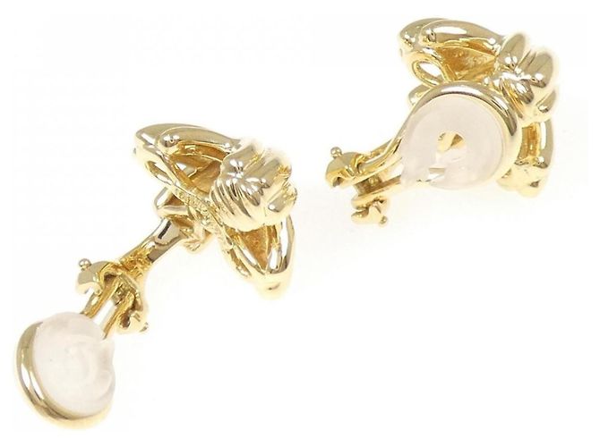 Autre Marque Orecchini a clip Tiffany Signature in oro giallo - vista 3