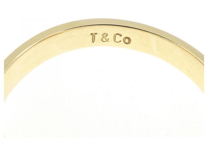 Autre Marque Anello fede Tiffany in oro giallo 18K - vista 4