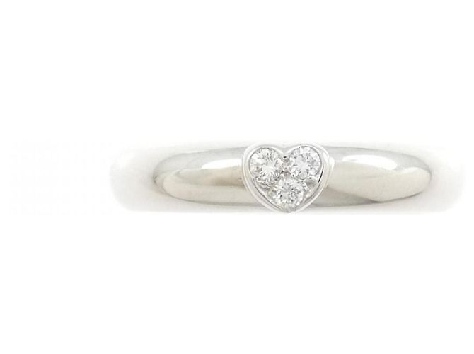 Autre Marque Anello fede Tiffany in oro bianco 18K - vista 2