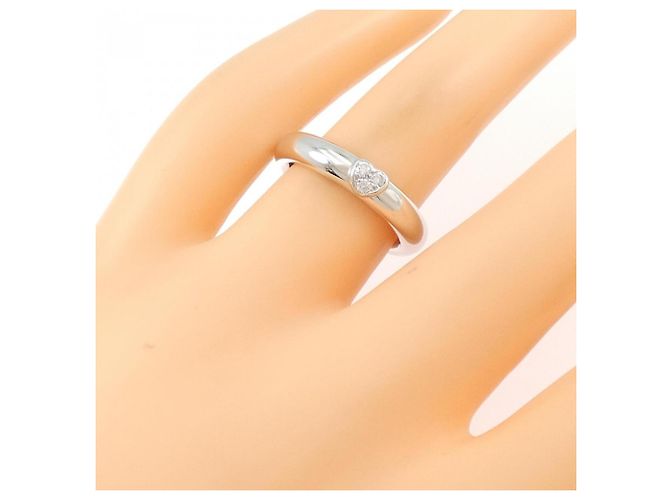 Autre Marque Anello fede Tiffany in oro bianco 18K - vista 5