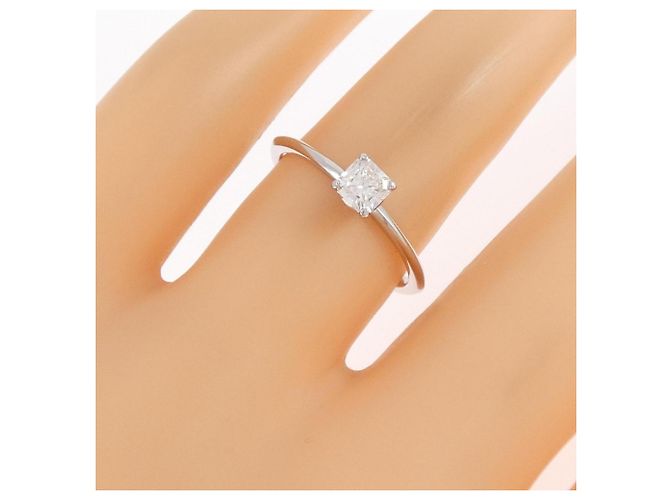 Autre Marque Anillo Tiffany True 0.27CT I VVS1 - vista 5