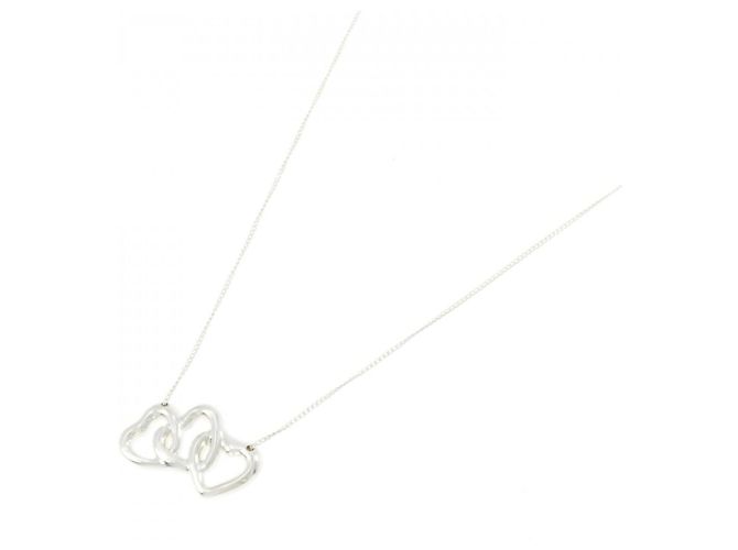 Autre Marque Tiffany Triple Open Heart Halskette - Ansicht 2