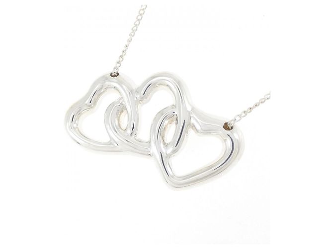 Autre Marque Tiffany Triple Open Heart Halskette - Ansicht 3