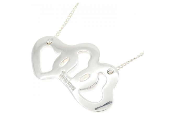 Autre Marque Tiffany Triple Open Heart Halskette - Ansicht 4