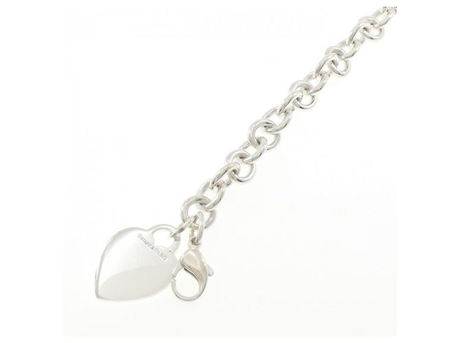Autre Marque Bracciale charm con etichetta a cuore Tiffany - vista 2
