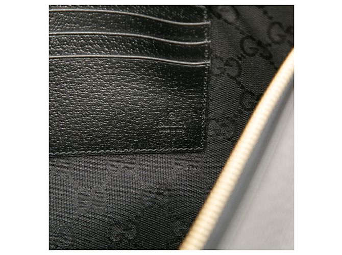 Borsa a pochette Gucci Horsebit - Pelle Nera Nero - vista 5