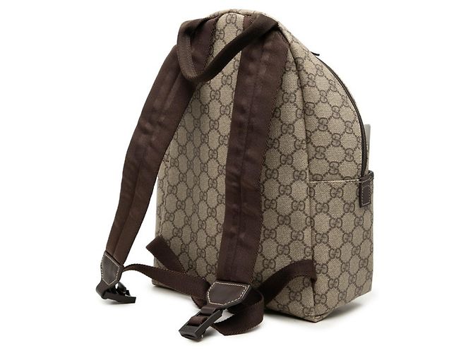 Gucci GG Supreme Kinderrucksack Braun Beige - Ansicht 2