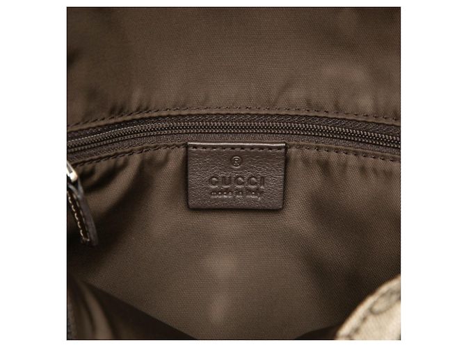 Gucci GG Supreme Kinderrucksack Braun Beige - Ansicht 5