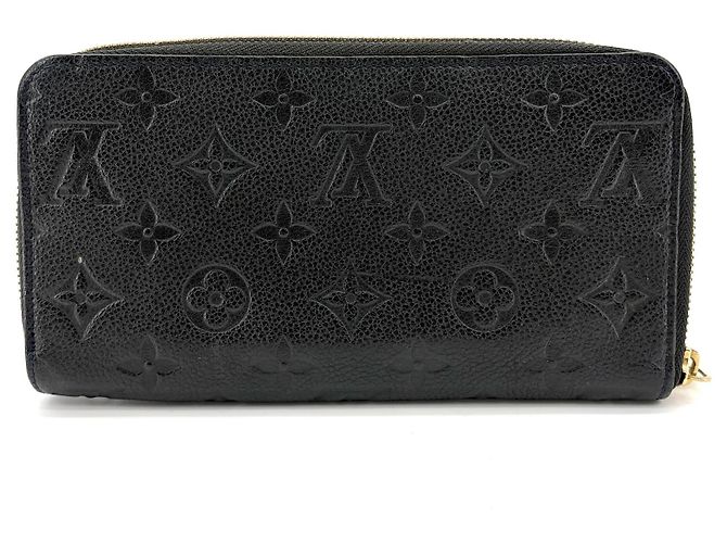 Louis Vuitton Zippy Organizer Ombre Leather Nero - vista 2