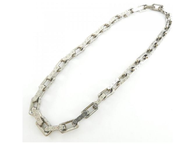 Louis Vuitton Monogram Halskette Silber - Ansicht 2
