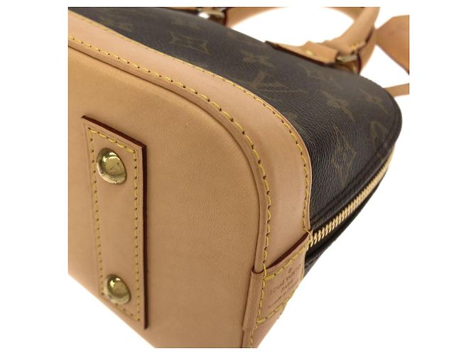 Louis Vuitton Monogram Alma BB Handtasche Braun - Ansicht 2