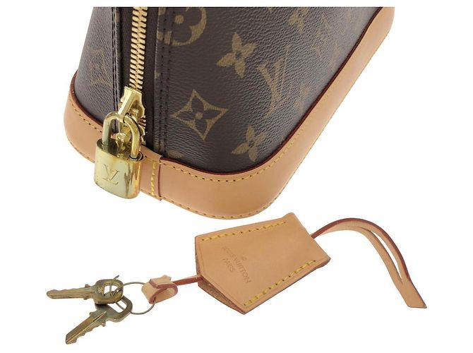 Louis Vuitton Monogram Alma BB Handtasche Braun - Ansicht 3