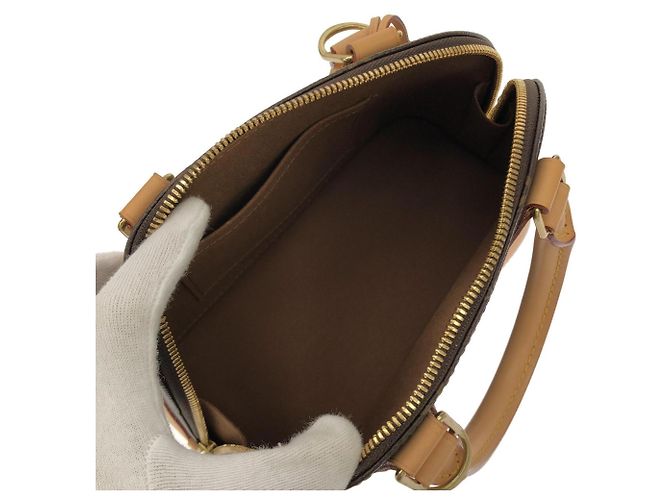Louis Vuitton Monogram Alma BB Handtasche Braun - Ansicht 7