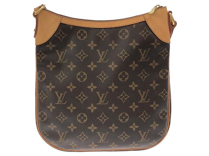 Borsa a tracolla Louis Vuitton Monogram Odeon PM Marrone - vista 2