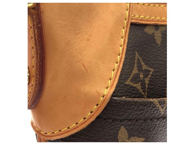 Borsa a tracolla Louis Vuitton Monogram Odeon PM Marrone - vista 6
