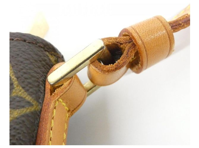 Louis Vuitton Monogram Trotteur Schultertasche Braun - Ansicht 4
