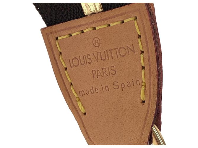 Pochette Accesorios Monograma Louis Vuitton Castaño - vista 5