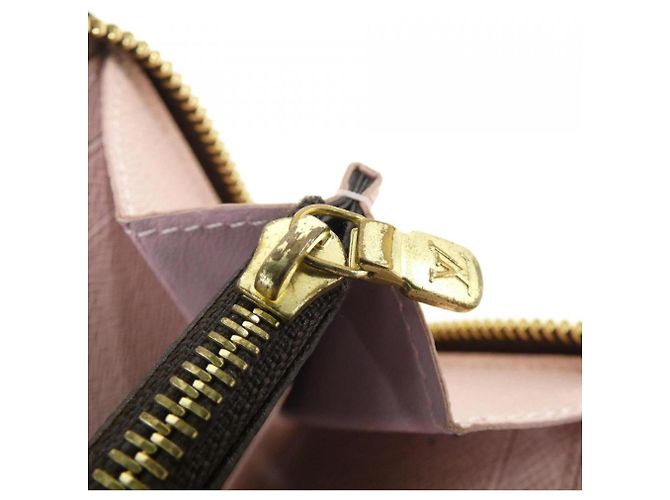 Cartera Clemence Monograma Louis Vuitton Castaño Rosa - vista 9
