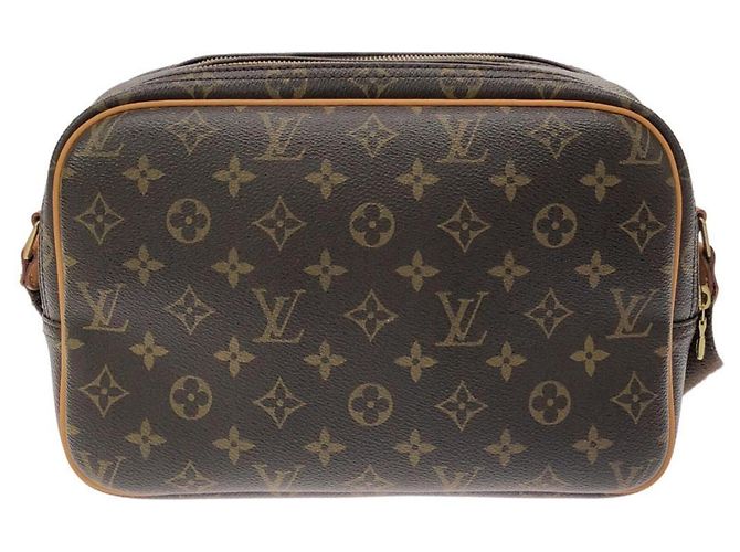 Bolsa de Ombro Louis Vuitton Monogram Reporter Marrom - vista 2