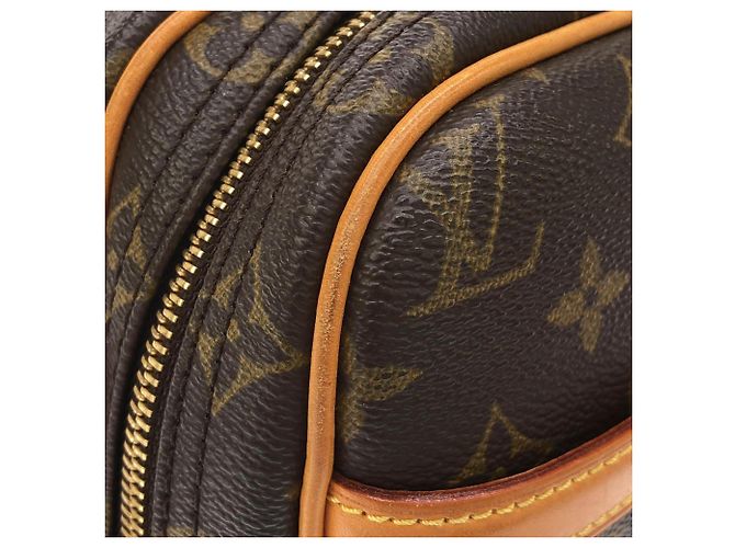 Bolsa de Ombro Louis Vuitton Monogram Reporter Marrom - vista 7