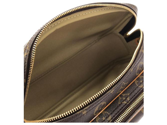 Bolsa de Ombro Louis Vuitton Monogram Reporter Marrom - vista 9