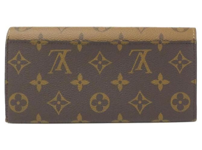 Louis Vuitton Monogram Reverse Portefeuille Emilie Wallet Braun - Ansicht 2
