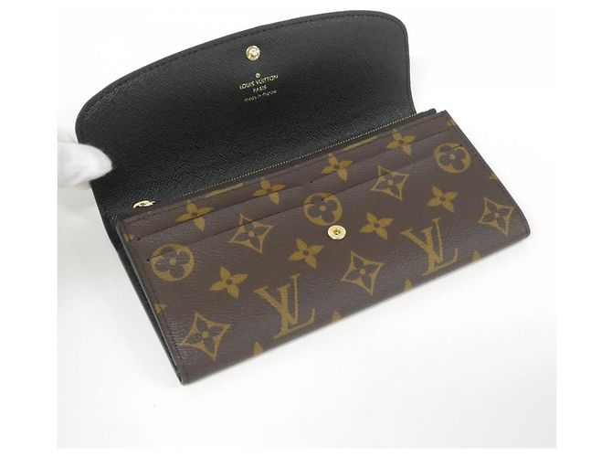 Louis Vuitton Monogram Reverse Portefeuille Emilie Wallet Braun - Ansicht 3