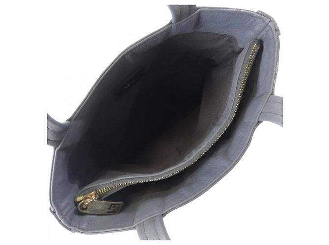 Borsa a mano in pelle nubuck Fendi Marrone - vista 8