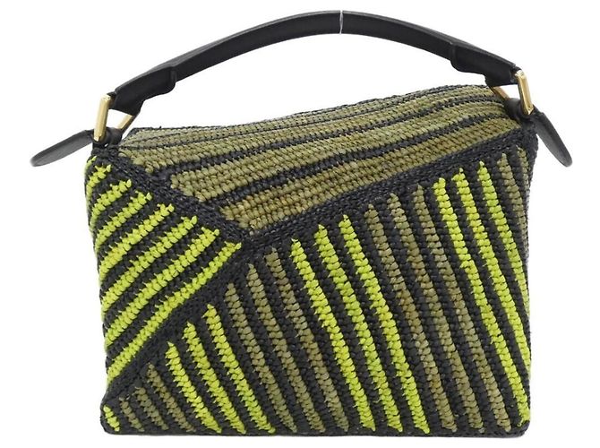 Bolso Loewe Puzzle Edge Small Verde Verde oliva - vista 2