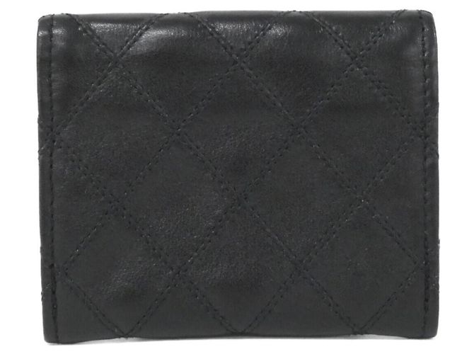 Monedero Chanel de piel negra Negro - vista 2