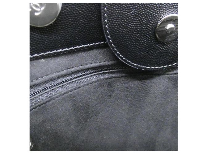 Borsa Chanel Deauville Line 57069 Nero - vista 6