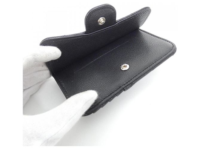 Chanel Timeless Classic Line AP2570 Tarjetero Negro - vista 6