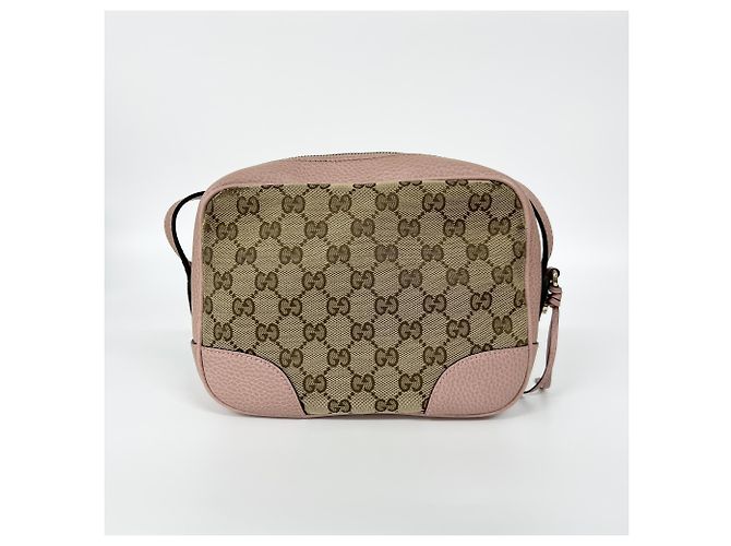 Gucci Bree Disco GG Canvas Mini mit Leder Braun - Ansicht 2