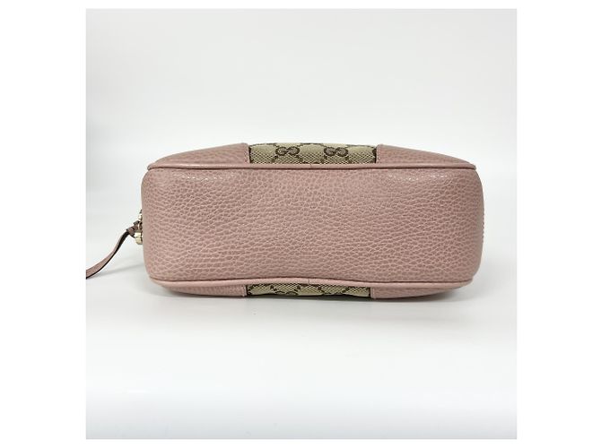Gucci Bree Disco GG Canvas Mini mit Leder Braun - Ansicht 7