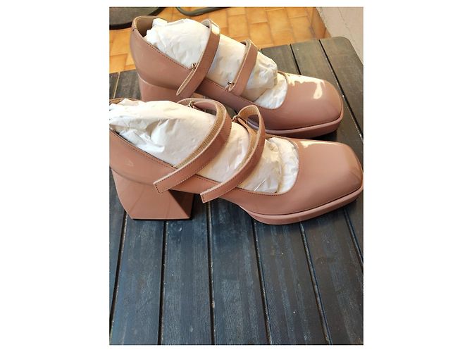 Décolleté Nodaleto Babies 90 Bulla Patent Rose Rosa - vista 3