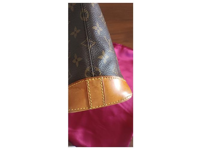 Bolso Louis Vuitton Speedy 30 Monogram Canvas Castaño Monograma - vista 13