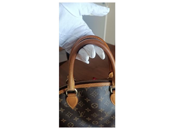 Bolso Louis Vuitton Speedy 30 Monogram Canvas Castaño Monograma - vista 6